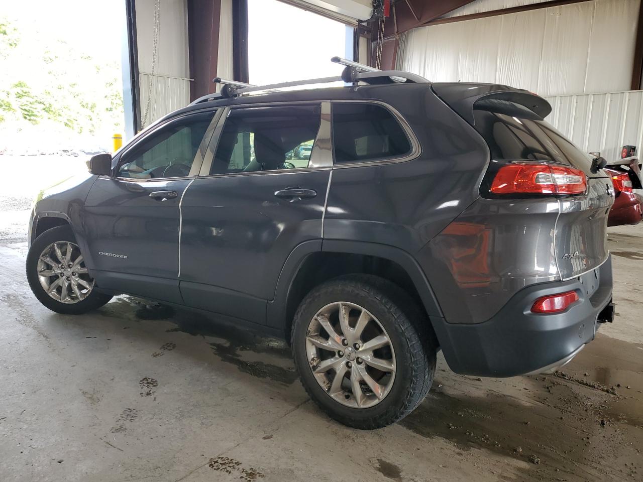 2015 Jeep Cherokee Limited Серый vin: 1C4PJMDS6FW705518 Damage: Left Rear Door, Chipped, 3