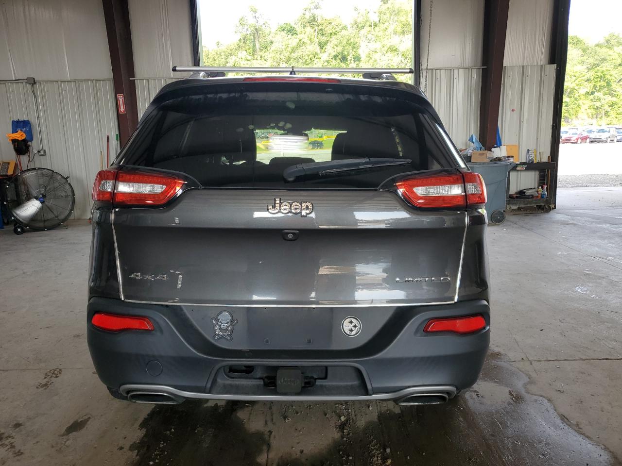 2015 Jeep Cherokee Limited Серый vin: 1C4PJMDS6FW705518 Damage: Lift Gate, Chipped, 3