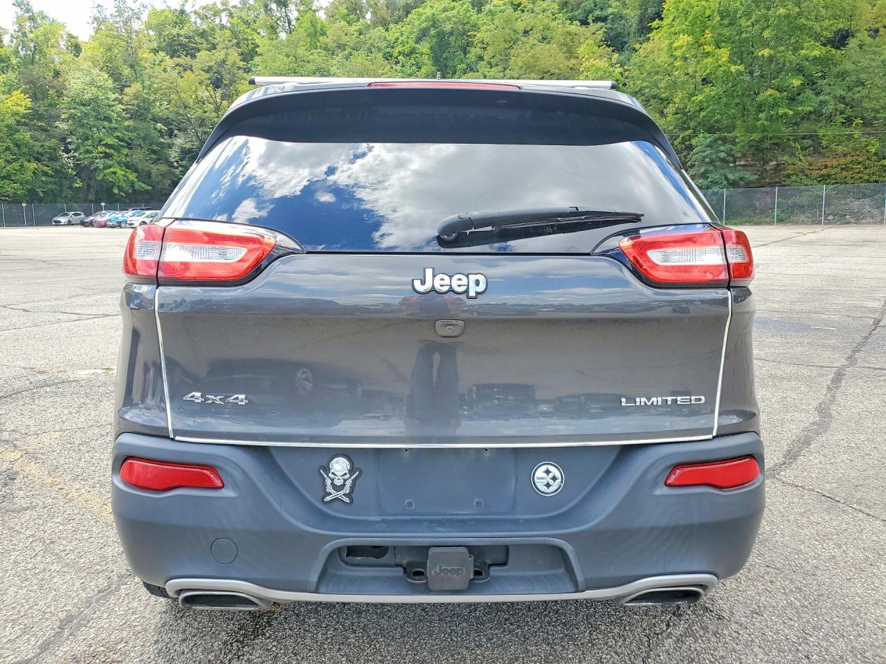 2015 Jeep Cherokee Limited Gray vin: 1C4PJMDS6FW705518