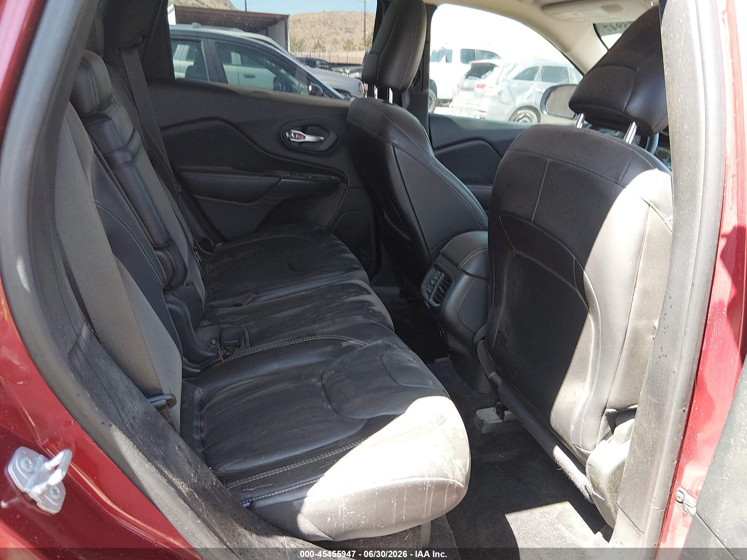 2015 Jeep Cherokee Limited Темно-бордовый vin: 1C4PJMDS6FW728331