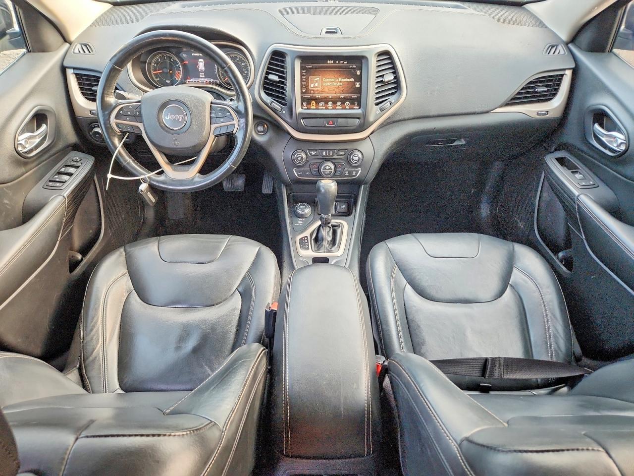2015 Jeep Cherokee Limited Черный vin: 1C4PJMDS6FW736252