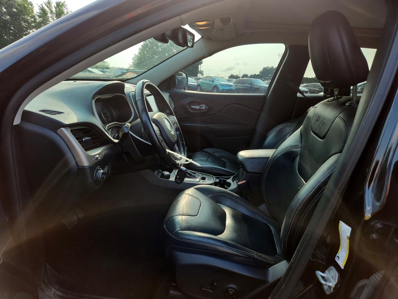 2015 Jeep Cherokee Limited Черный vin: 1C4PJMDS6FW736252