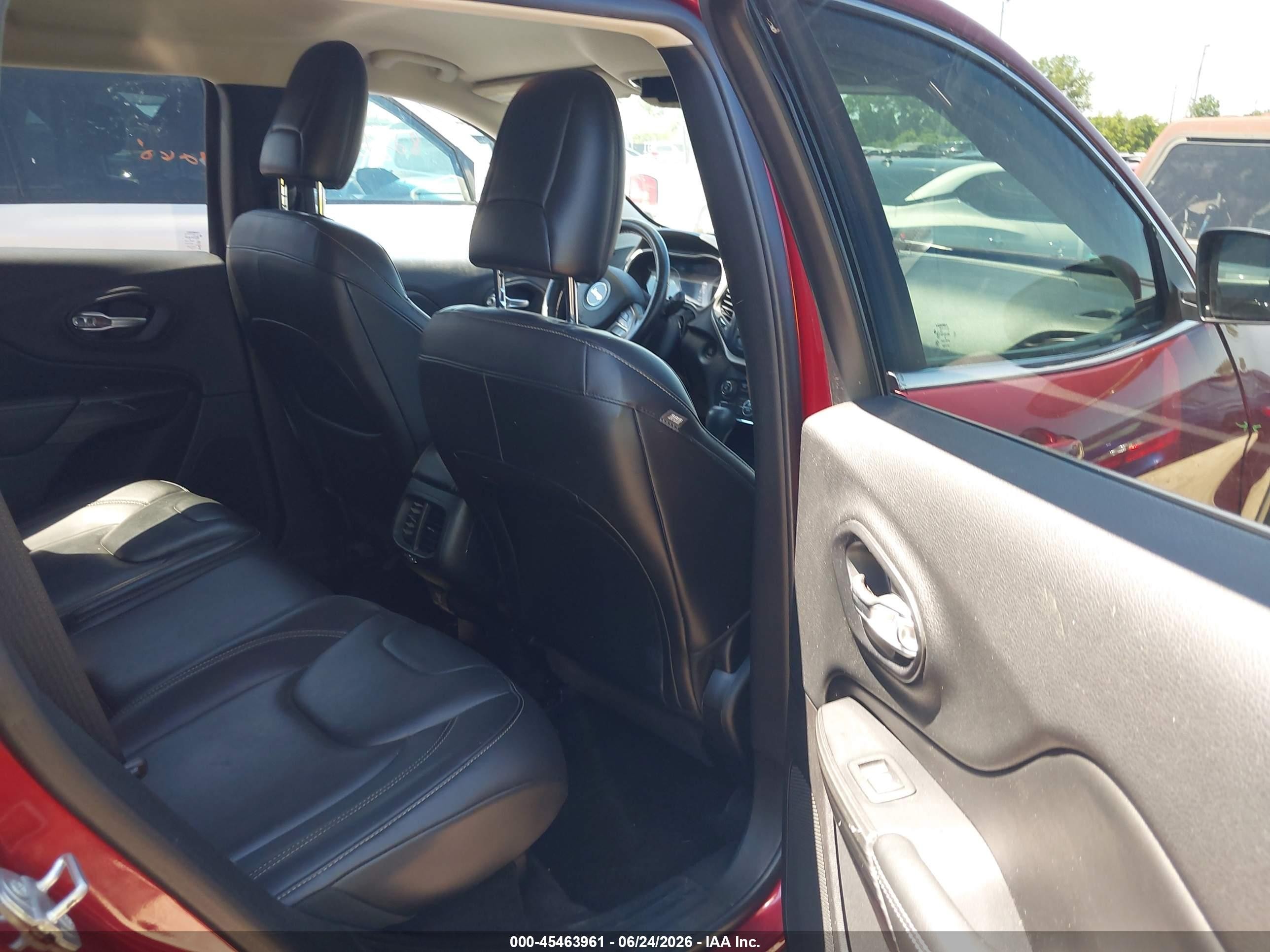 2015 Jeep Cherokee Limited Red vin: 1C4PJMDS6FW740852