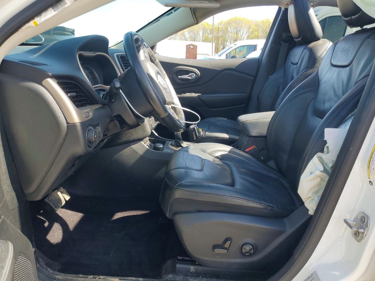 2016 Jeep Cherokee Limited White vin: 1C4PJMDS6GW309686