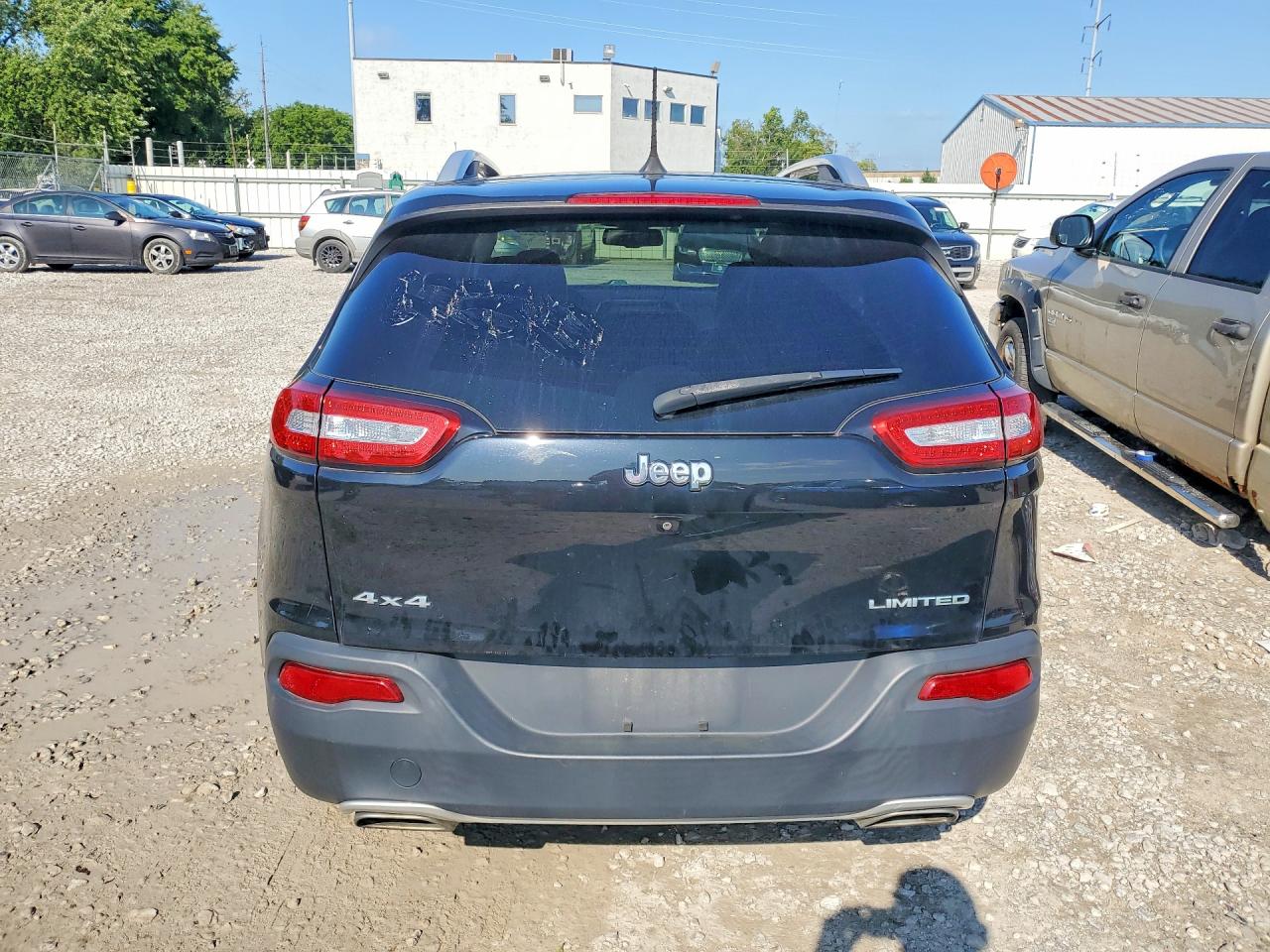 2017 Jeep Cherokee Limited Черный vin: 1C4PJMDS6HW615613