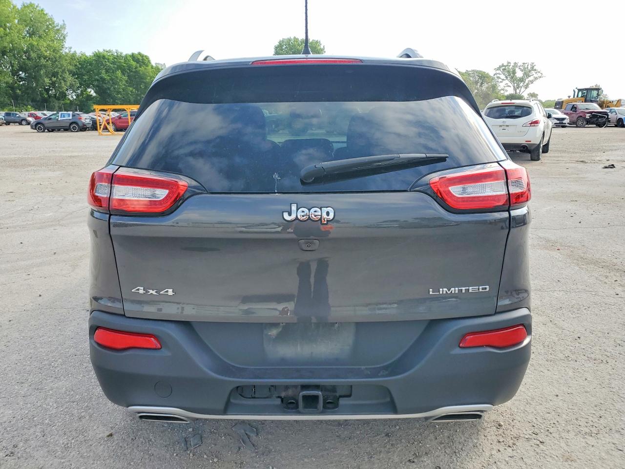 2017 Jeep Cherokee Limited Gray vin: 1C4PJMDS6HW617913
