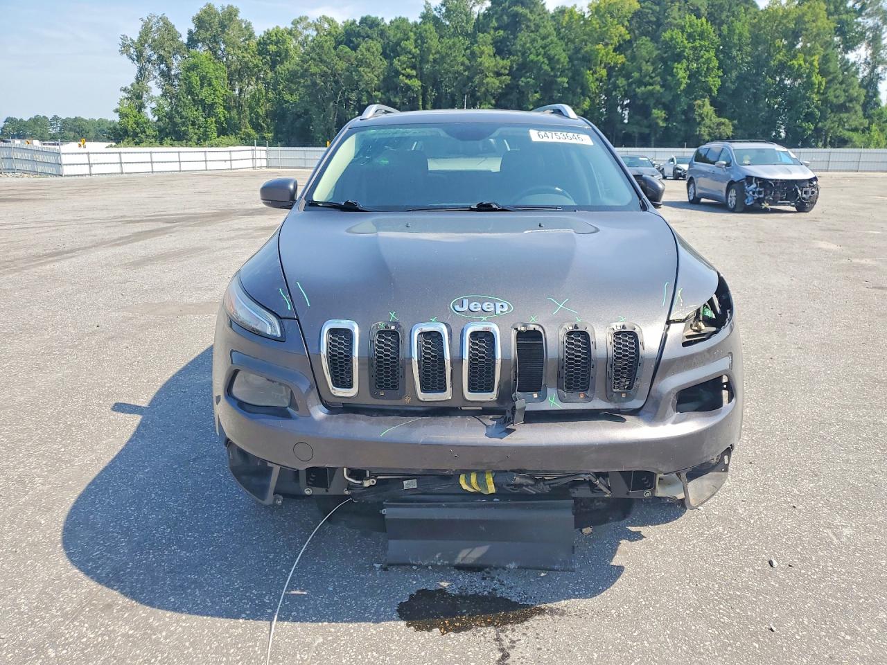 2014 Jeep Cherokee Limited Gray vin: 1C4PJMDS7EW215247