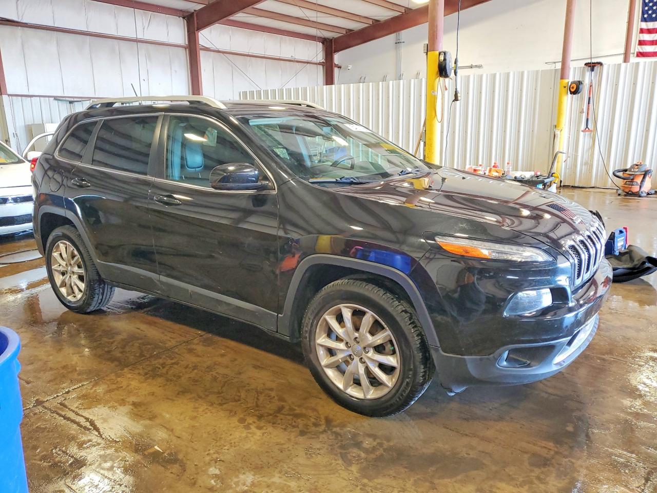 2015 Jeep Cherokee Limited Черный vin: 1C4PJMDS7FW543883