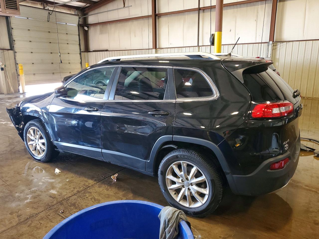 2015 Jeep Cherokee Limited Черный vin: 1C4PJMDS7FW543883