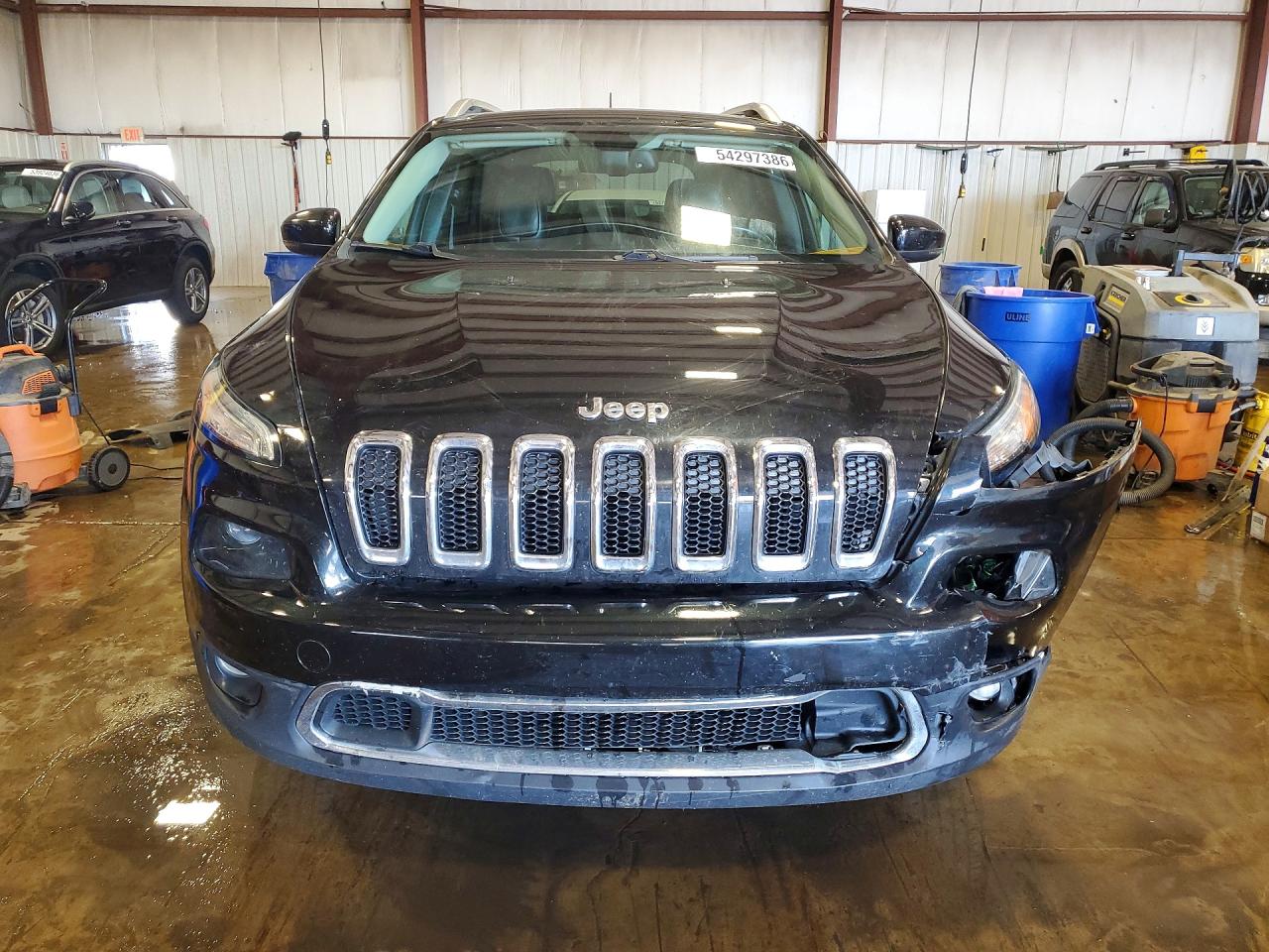 2015 Jeep Cherokee Limited Черный vin: 1C4PJMDS7FW543883