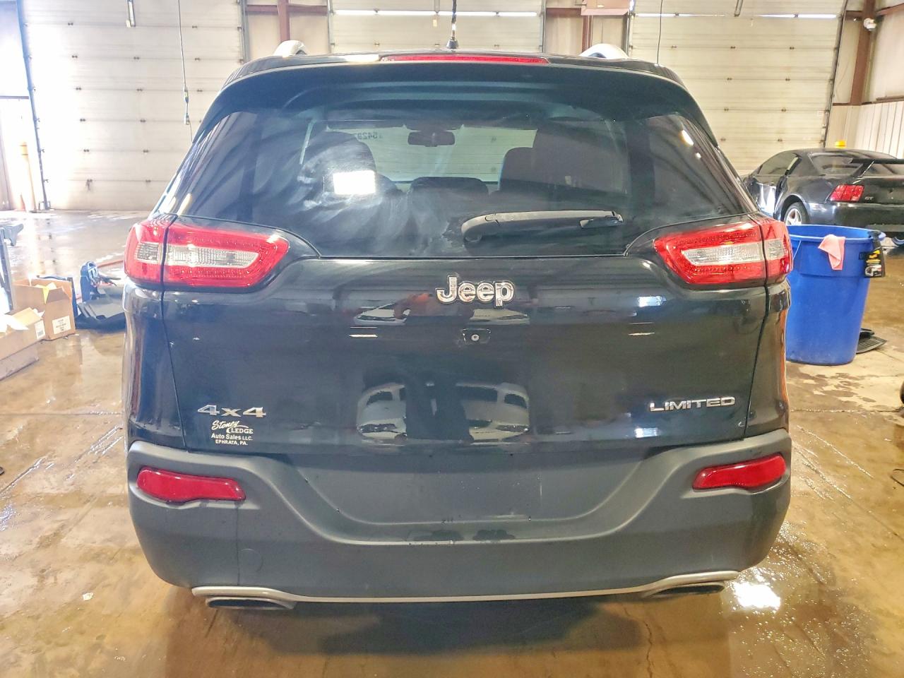 2015 Jeep Cherokee Limited Черный vin: 1C4PJMDS7FW543883