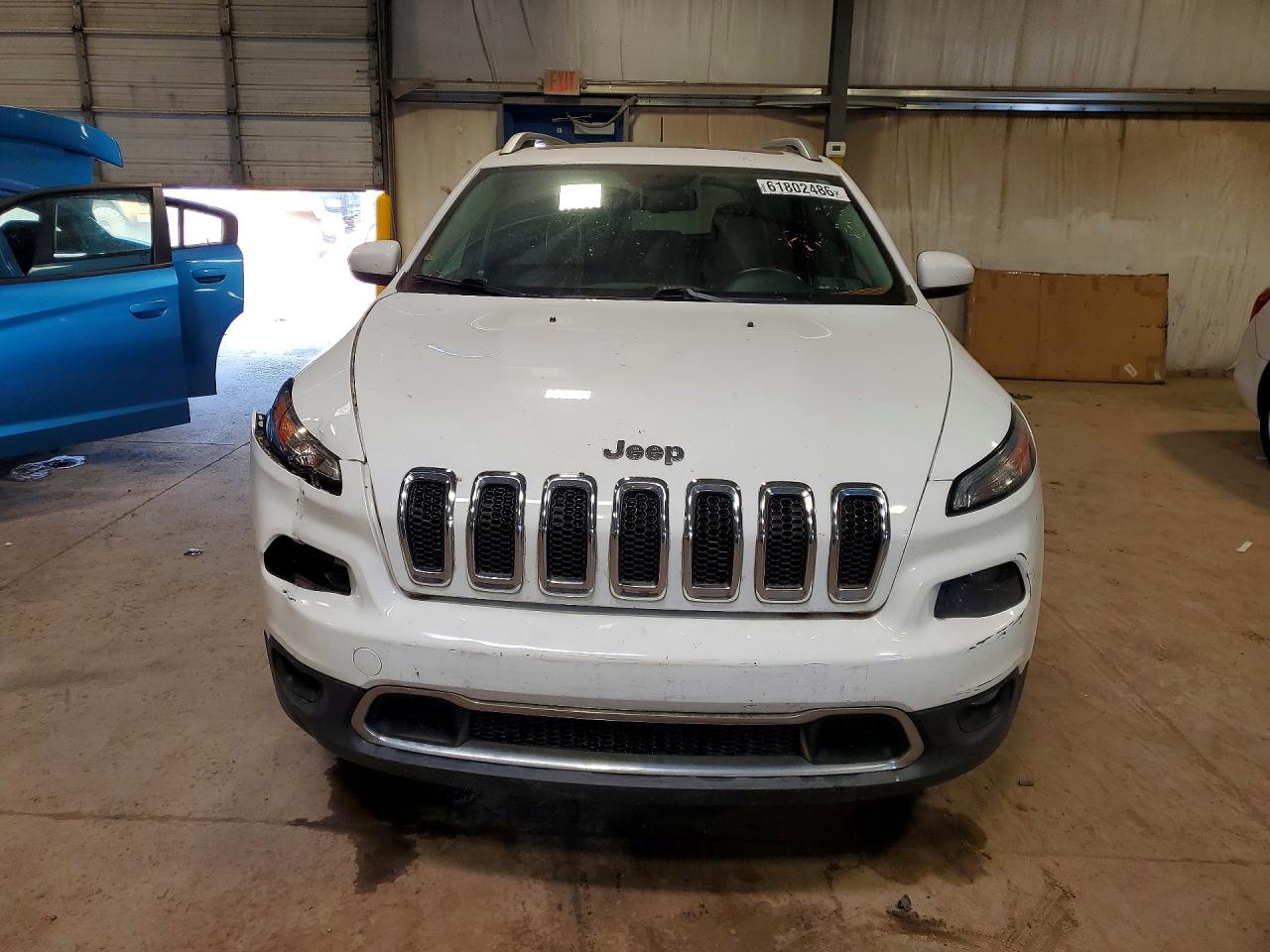 2015 Jeep Cherokee Limited Белый vin: 1C4PJMDS7FW551675