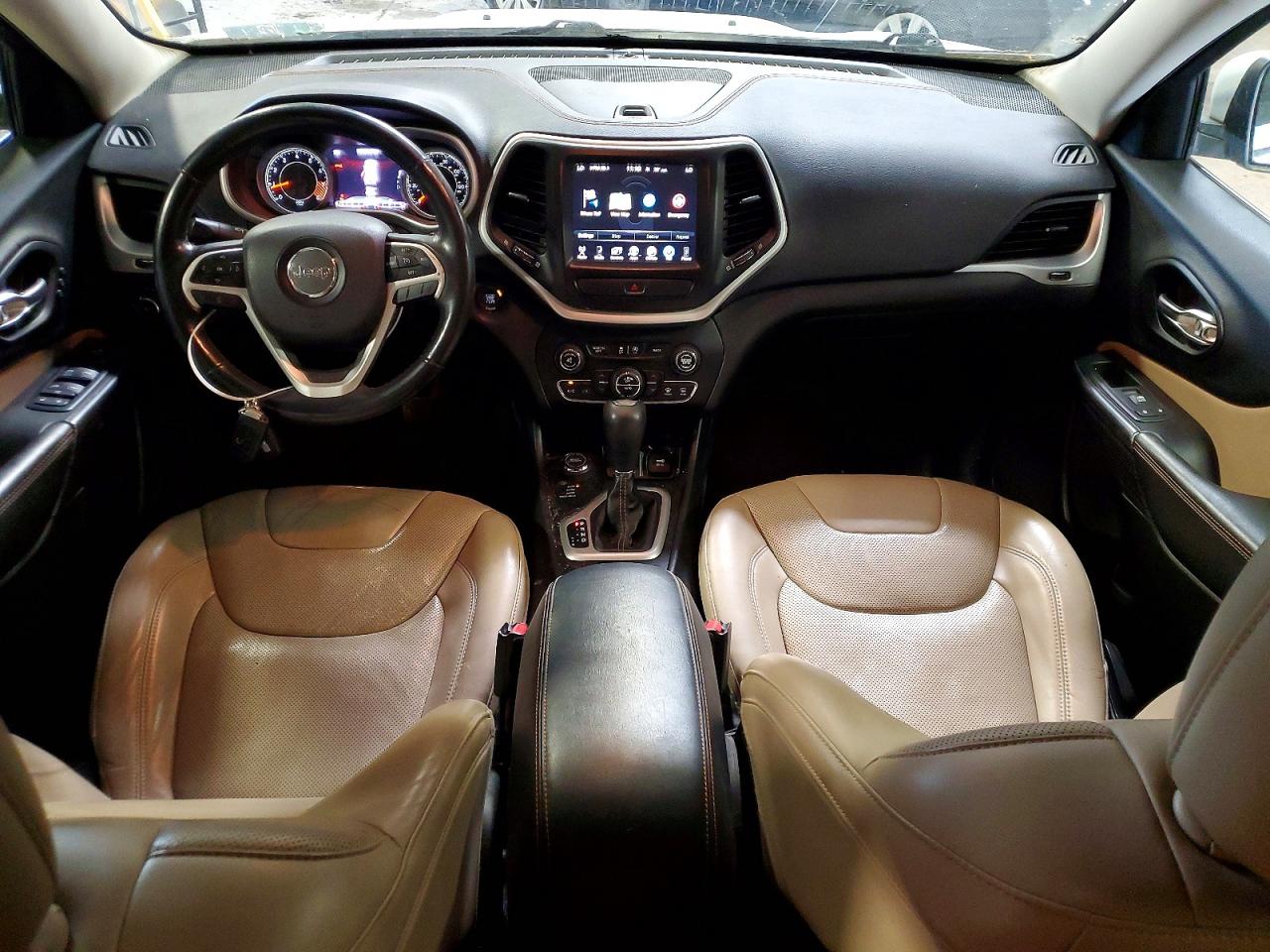 2015 Jeep Cherokee Limited Белый vin: 1C4PJMDS7FW551675