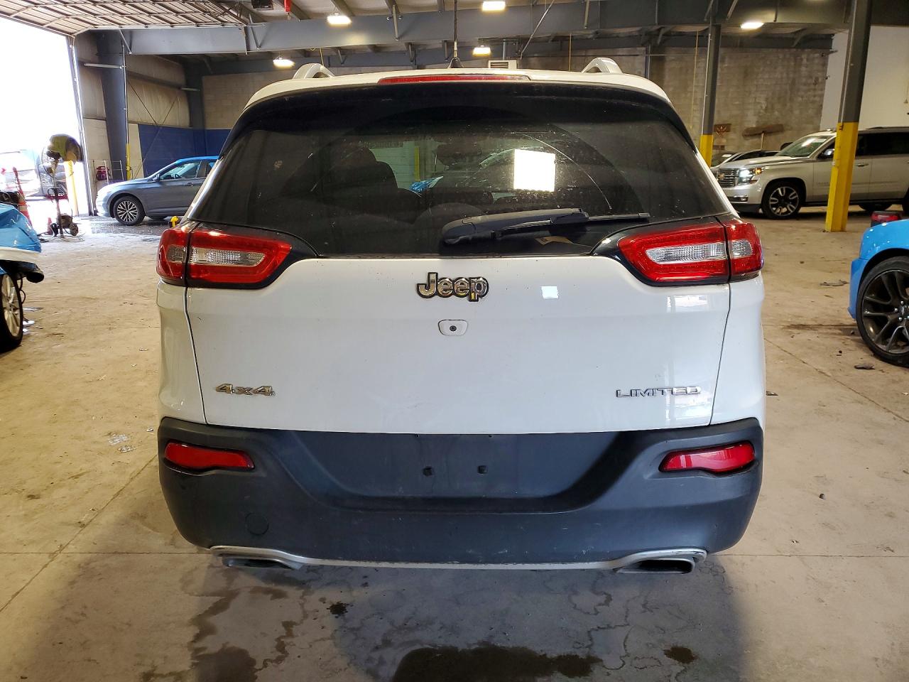 2015 Jeep Cherokee Limited Белый vin: 1C4PJMDS7FW551675