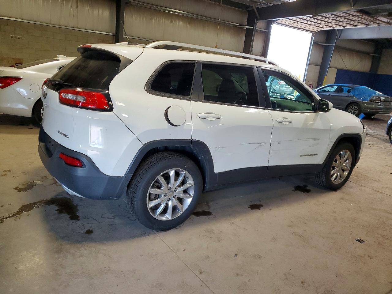 2015 Jeep Cherokee Limited Белый vin: 1C4PJMDS7FW551675