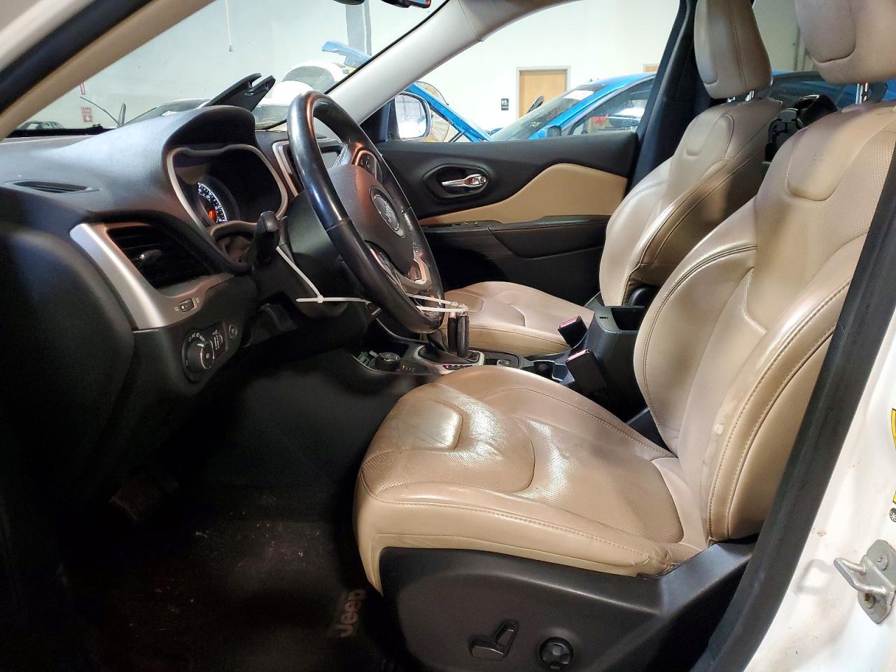 2015 Jeep Cherokee Limited Белый vin: 1C4PJMDS7FW551675