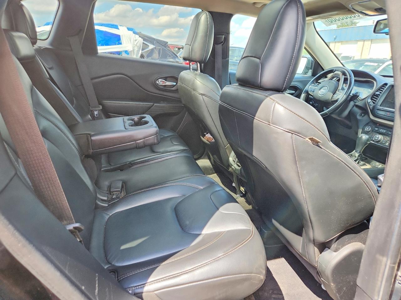 2015 Jeep Cherokee Limited Black vin: 1C4PJMDS7FW664400