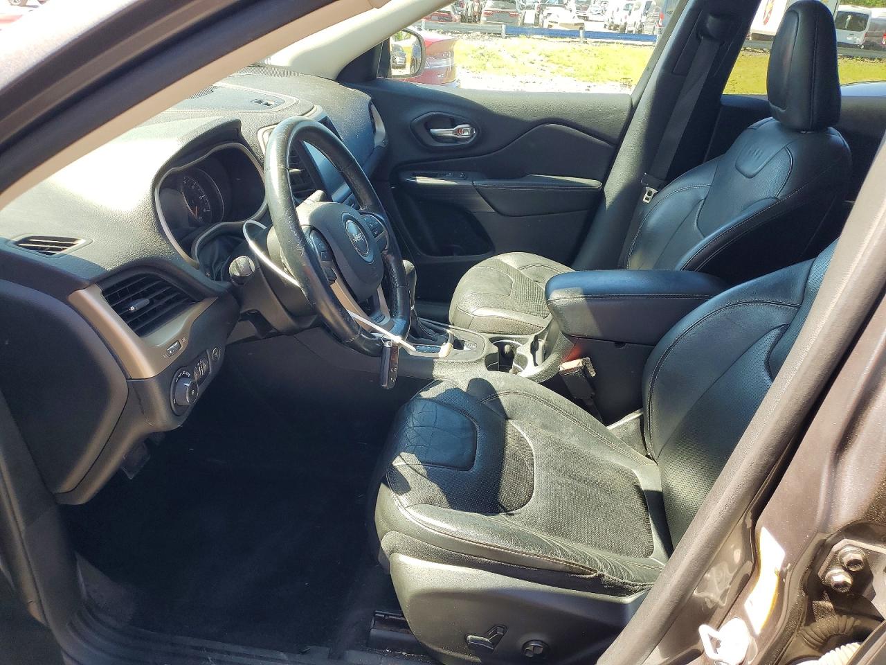 2015 Jeep Cherokee Limited Gray vin: 1C4PJMDS7FW686185