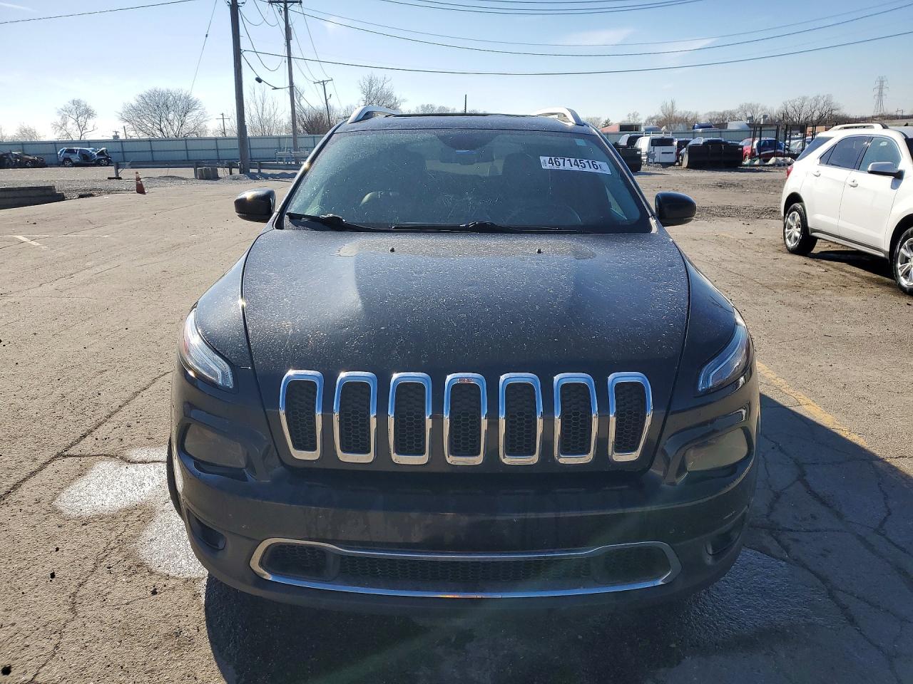 2014 Jeep Cherokee Limited Black vin: 1C4PJMDS8EW140297
