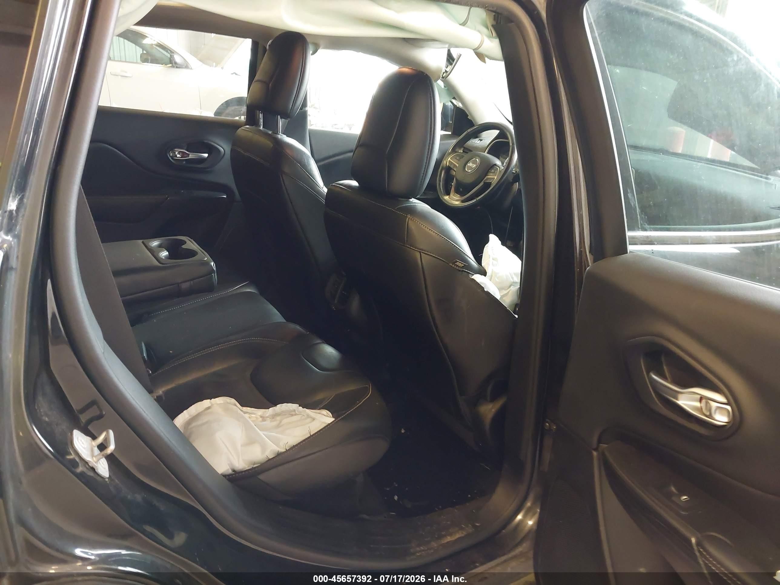 2014 Jeep Cherokee Limited Black vin: 1C4PJMDS8EW253778