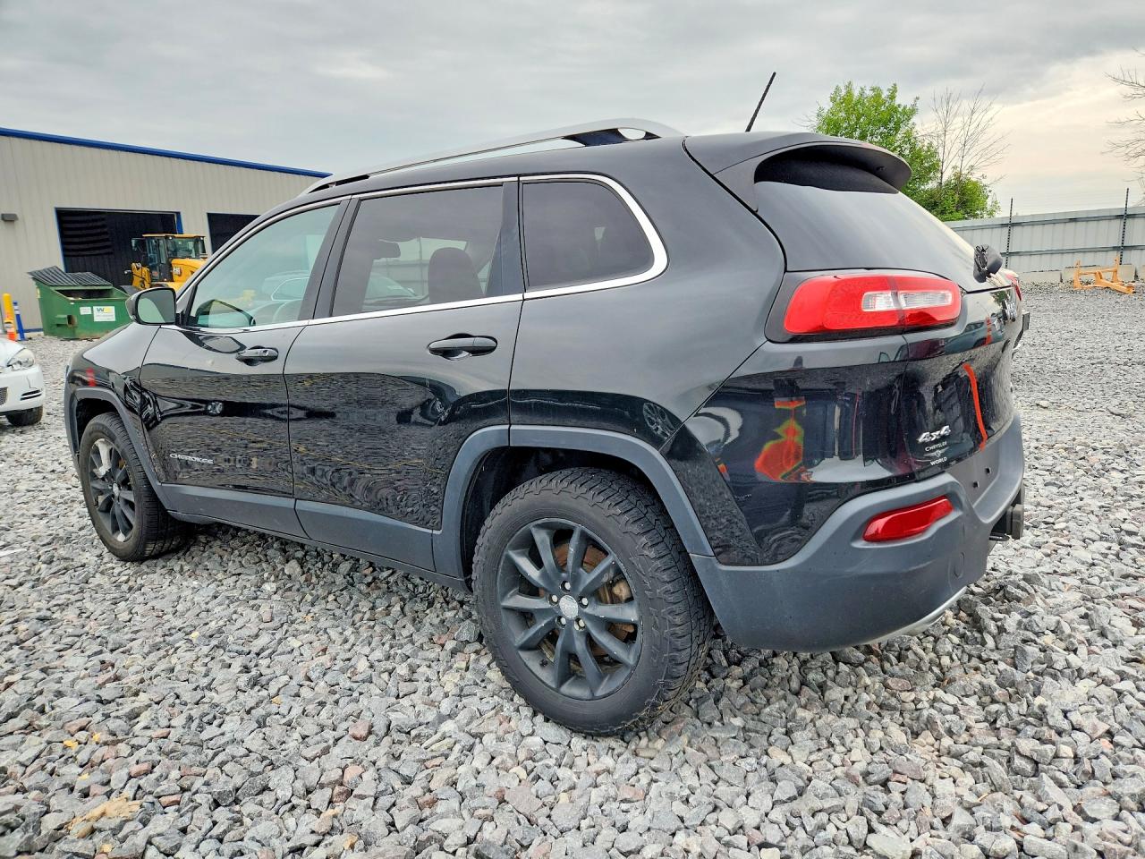 2014 Jeep Cherokee Limited Black vin: 1C4PJMDS8EW266207