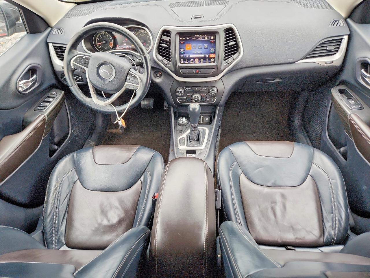 2014 Jeep Cherokee Limited Black vin: 1C4PJMDS8EW266207