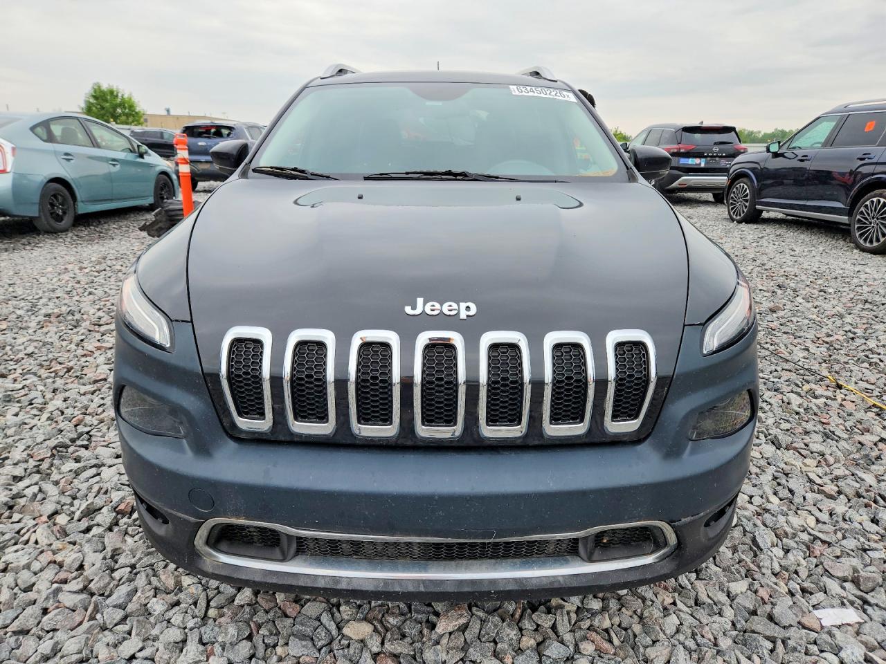 2014 Jeep Cherokee Limited Black vin: 1C4PJMDS8EW266207