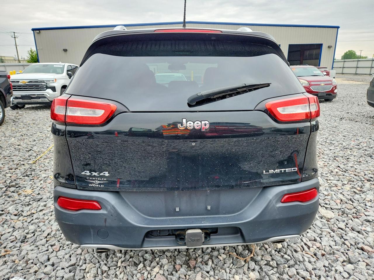 2014 Jeep Cherokee Limited Black vin: 1C4PJMDS8EW266207