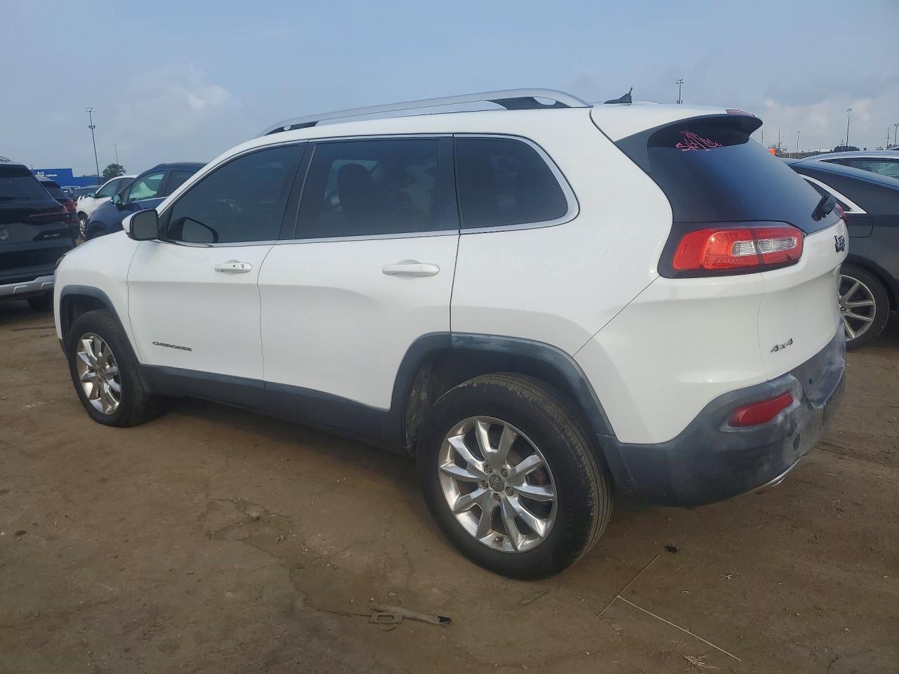 2014 Jeep Cherokee Limited Белый vin: 1C4PJMDS8EW276512