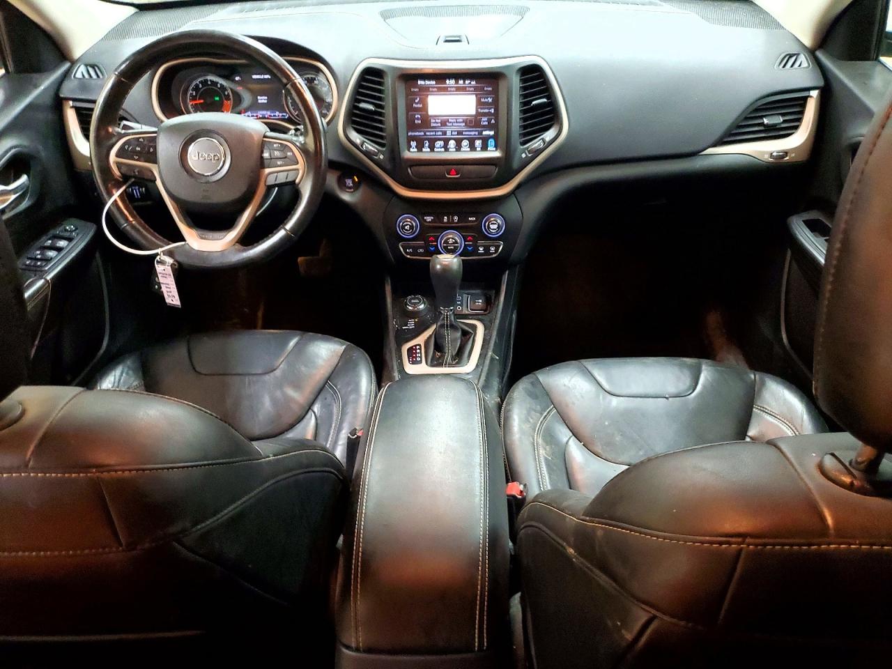 2015 Jeep Cherokee Limited Silver vin: 1C4PJMDS8FW509886