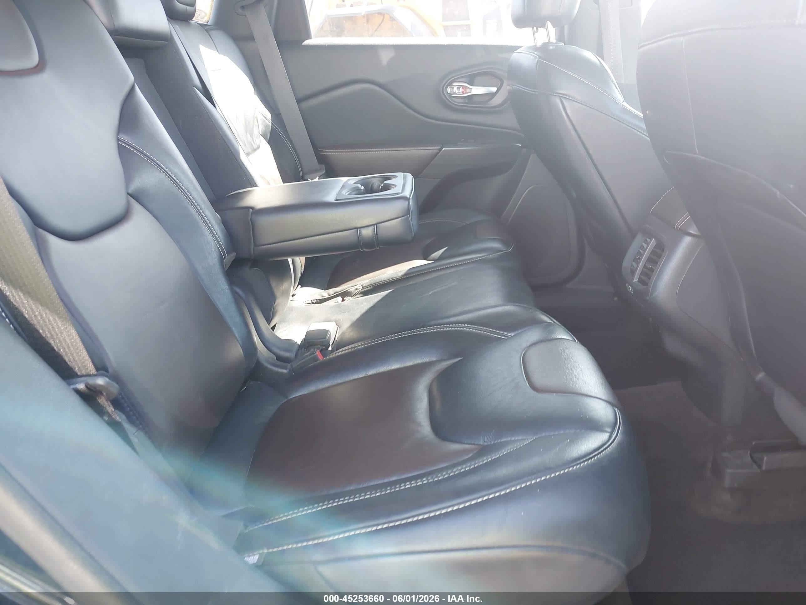 2015 Jeep Cherokee Limited Blue vin: 1C4PJMDS8FW596060