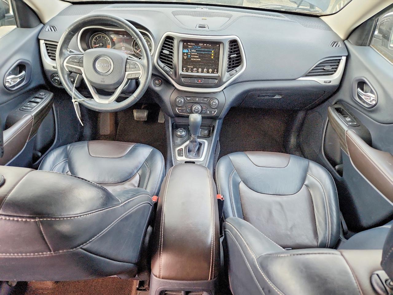 2014 Jeep Cherokee Limited Black vin: 1C4PJMDS9EW193218