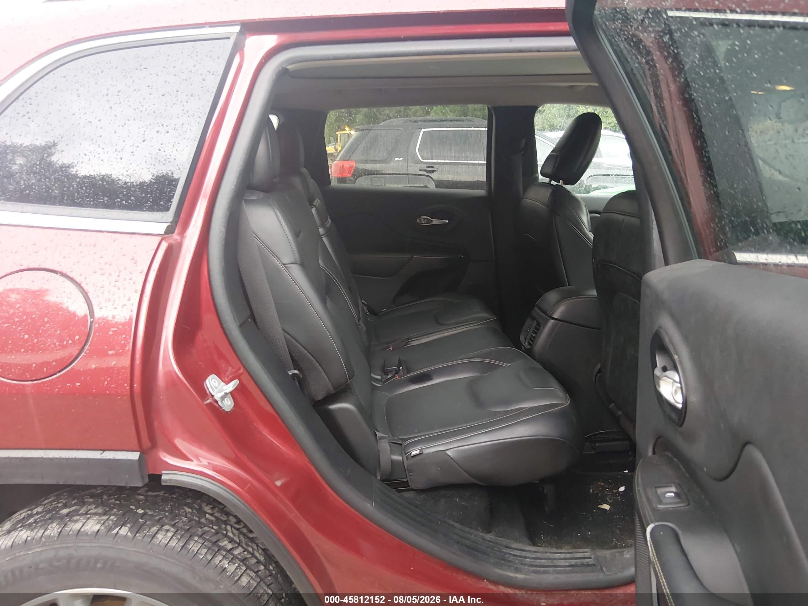 2014 Jeep Cherokee Limited Red vin: 1C4PJMDS9EW216559