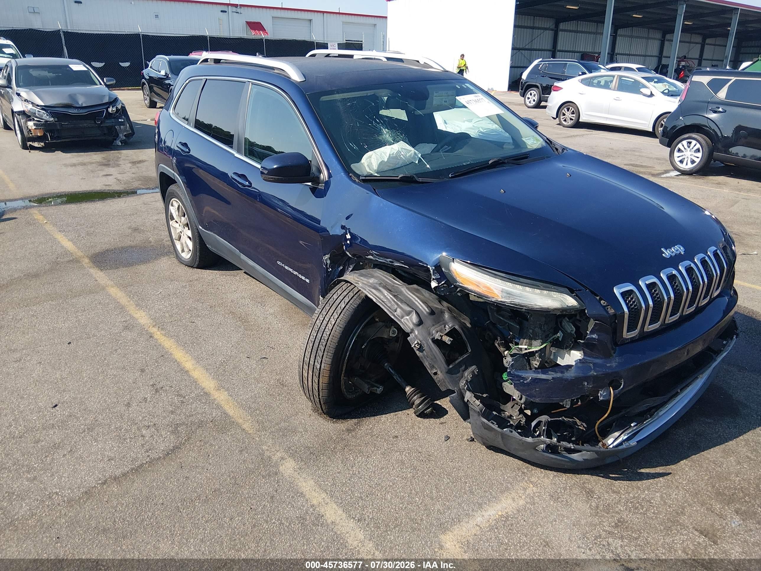 2014 Jeep Cherokee Limited Black vin: 1C4PJMDS9EW231482