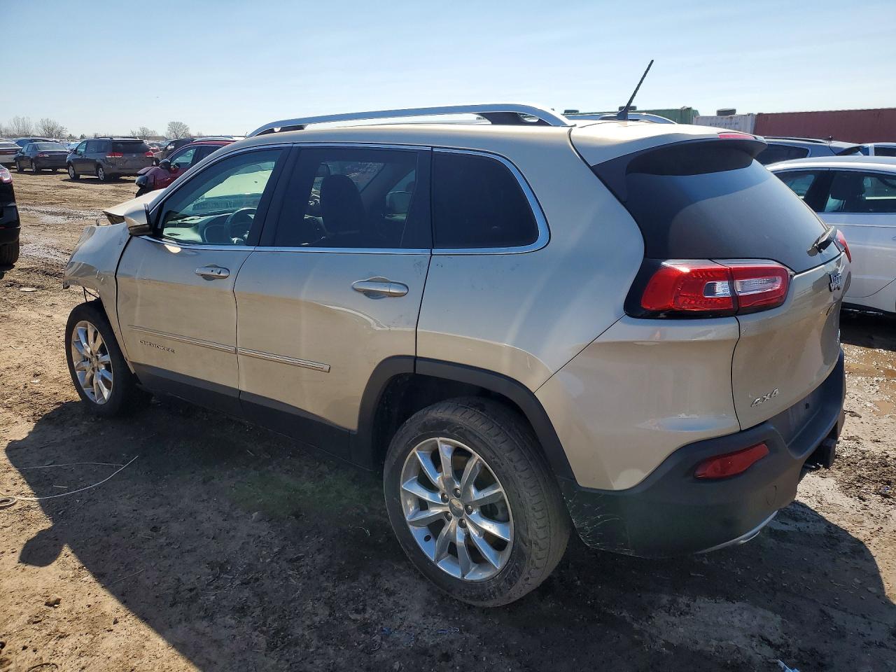 2014 Jeep Cherokee Limited Gold vin: 1C4PJMDS9EW243244