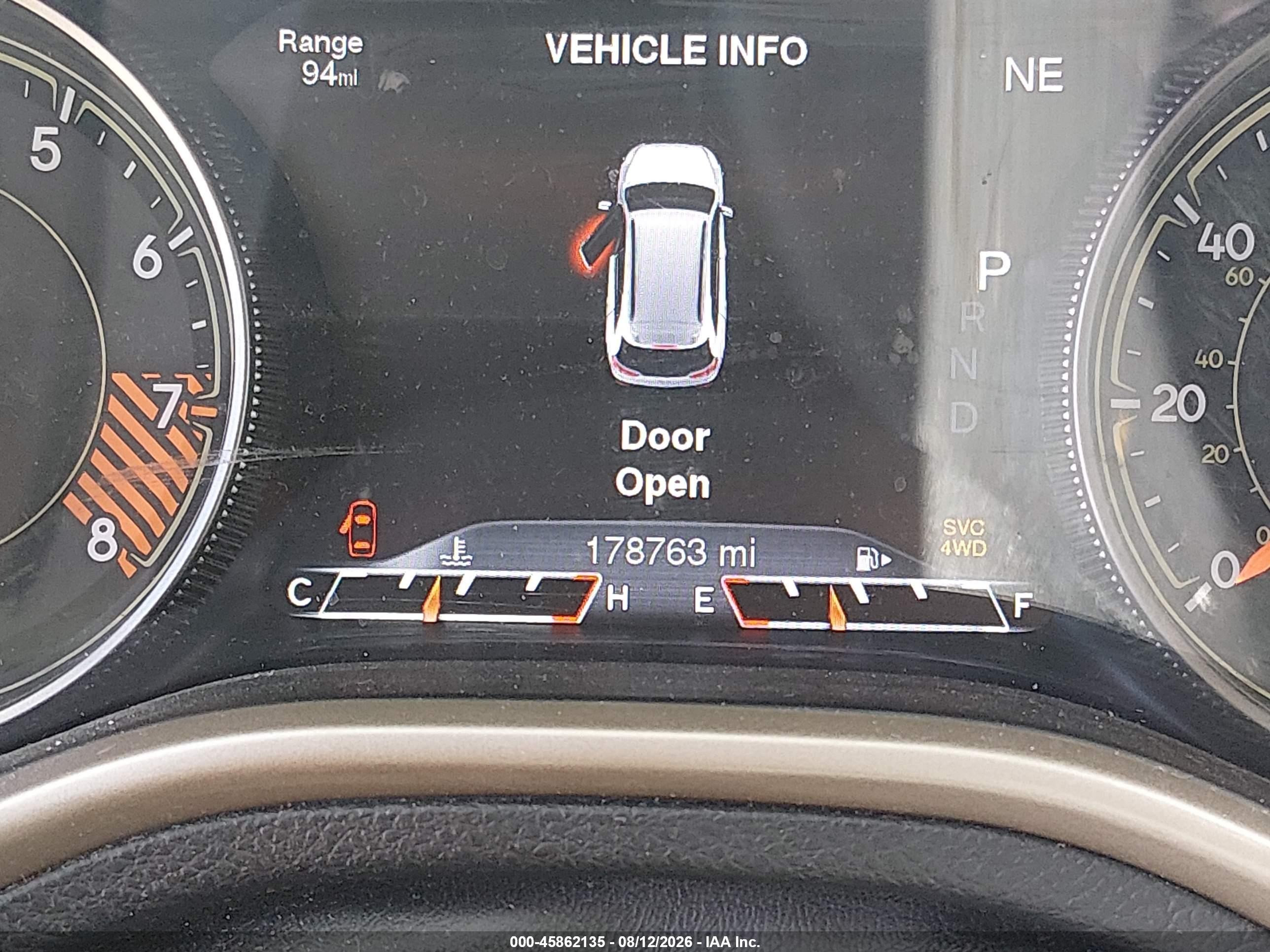 2015 Jeep Cherokee Limited Серый vin: 1C4PJMDS9FW501554