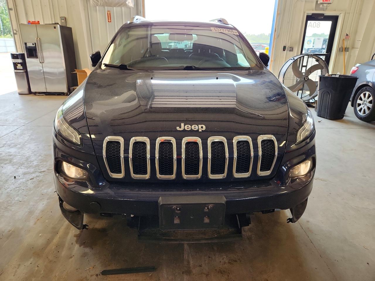 2015 Jeep Cherokee Limited Blue vin: 1C4PJMDS9FW538023