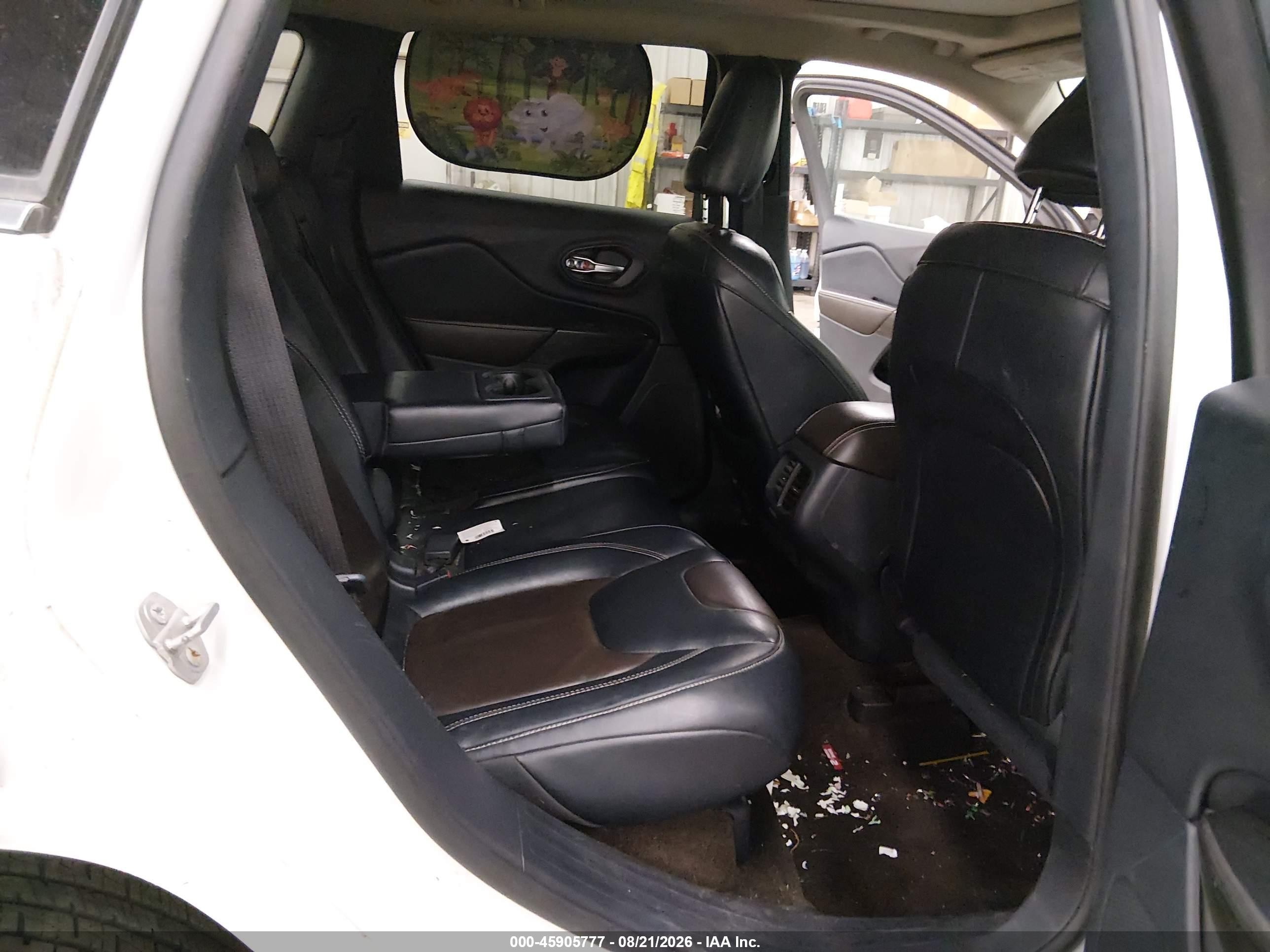 2015 Jeep Cherokee Limited Белый vin: 1C4PJMDS9FW557400