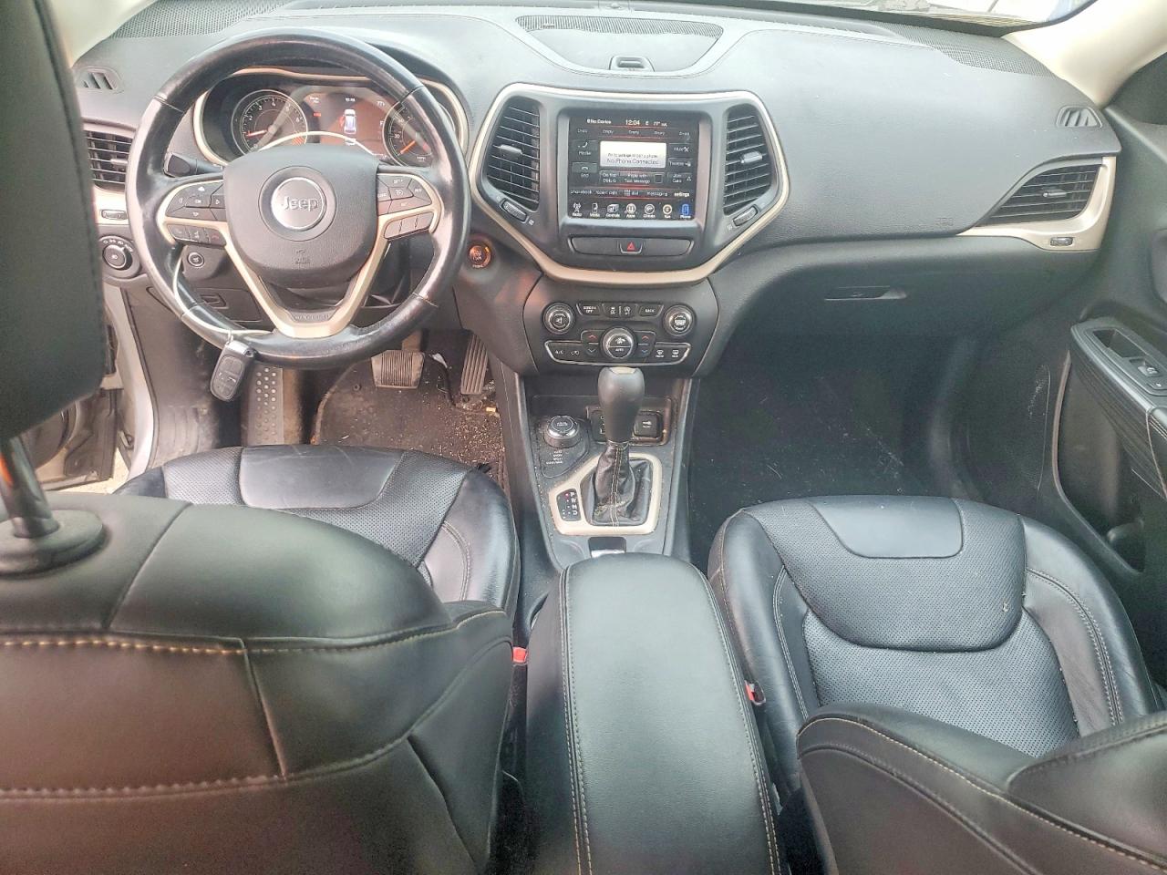 2015 Jeep Cherokee Limited Silver vin: 1C4PJMDS9FW564329