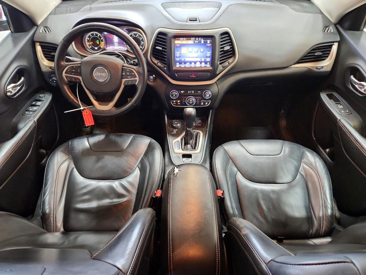 2015 Jeep Cherokee Limited Burgundy vin: 1C4PJMDS9FW582247