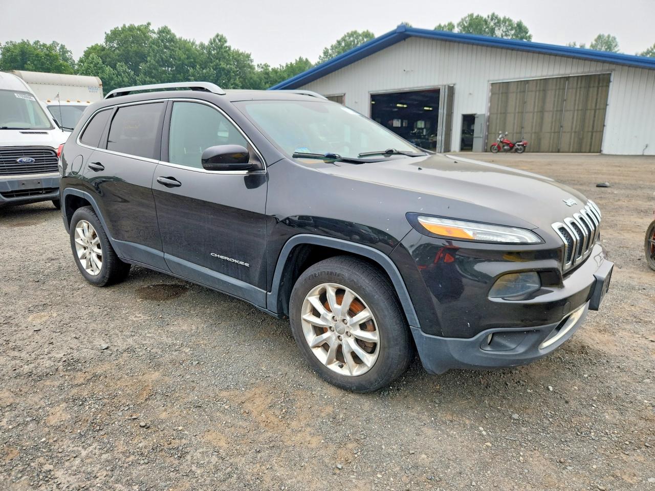 2015 Jeep Cherokee Limited Черный vin: 1C4PJMDS9FW615702