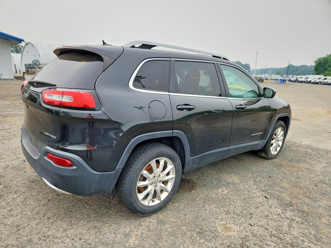 2015 Jeep Cherokee Limited Черный vin: 1C4PJMDS9FW615702
