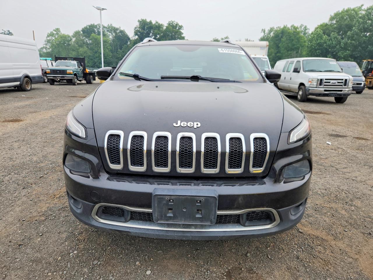 2015 Jeep Cherokee Limited Черный vin: 1C4PJMDS9FW615702
