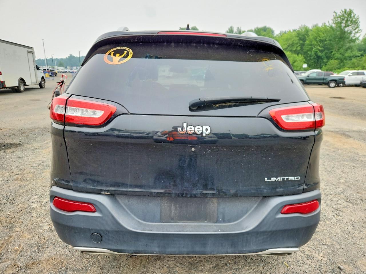 2015 Jeep Cherokee Limited Черный vin: 1C4PJMDS9FW615702