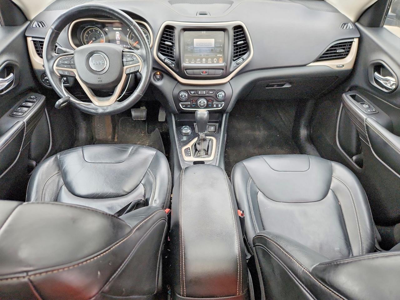 2015 Jeep Cherokee Limited Черный vin: 1C4PJMDS9FW615702