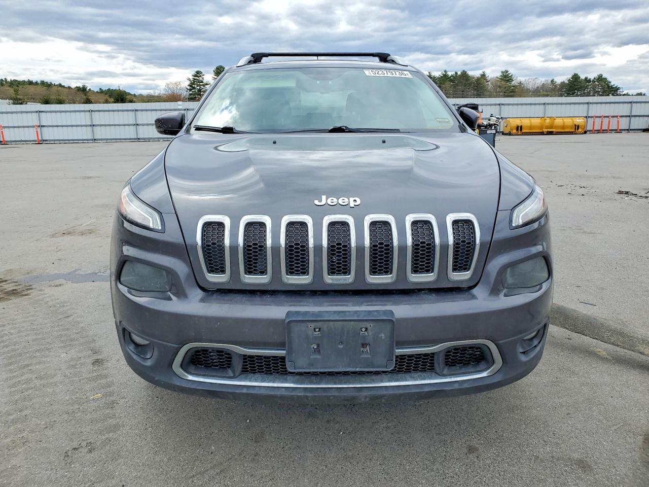 2016 Jeep Cherokee Limited Gray vin: 1C4PJMDS9GW242095