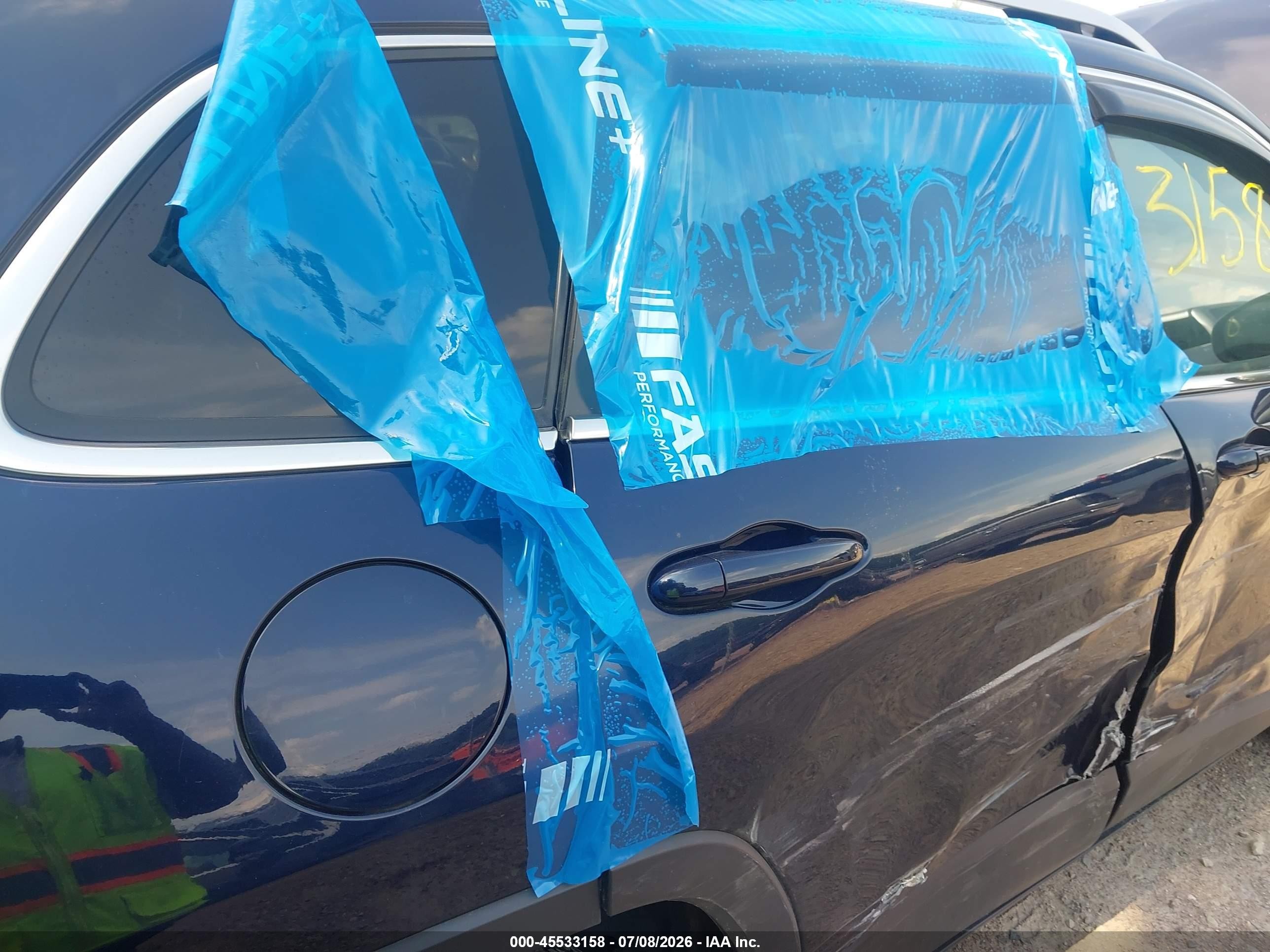2014 Jeep Cherokee Limited Blue vin: 1C4PJMDSXEW129964