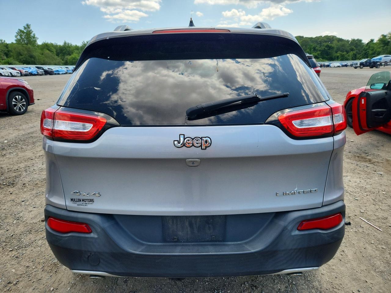2014 Jeep Cherokee Limited Gray vin: 1C4PJMDSXEW174533