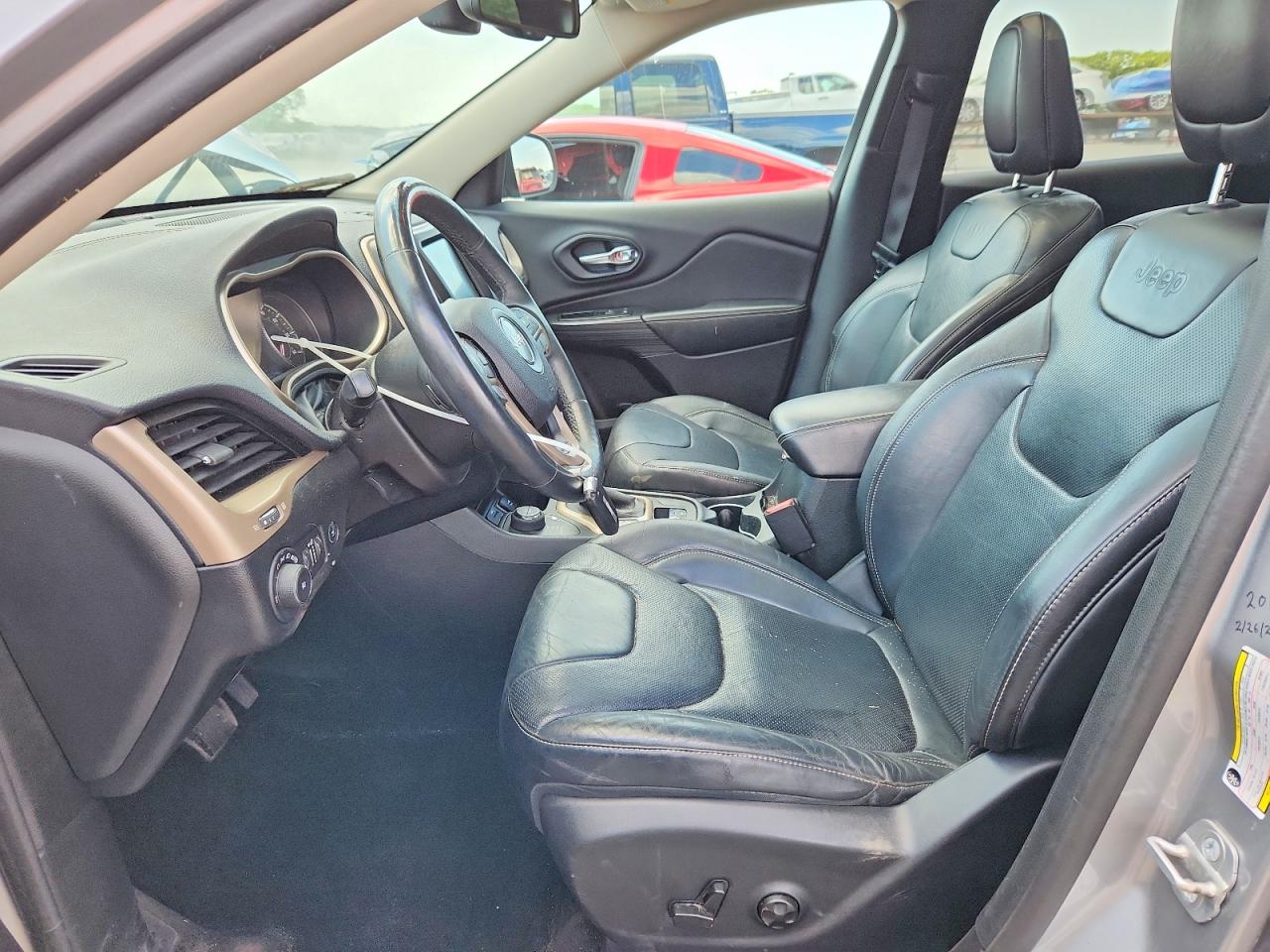 2014 Jeep Cherokee Limited Gray vin: 1C4PJMDSXEW174533