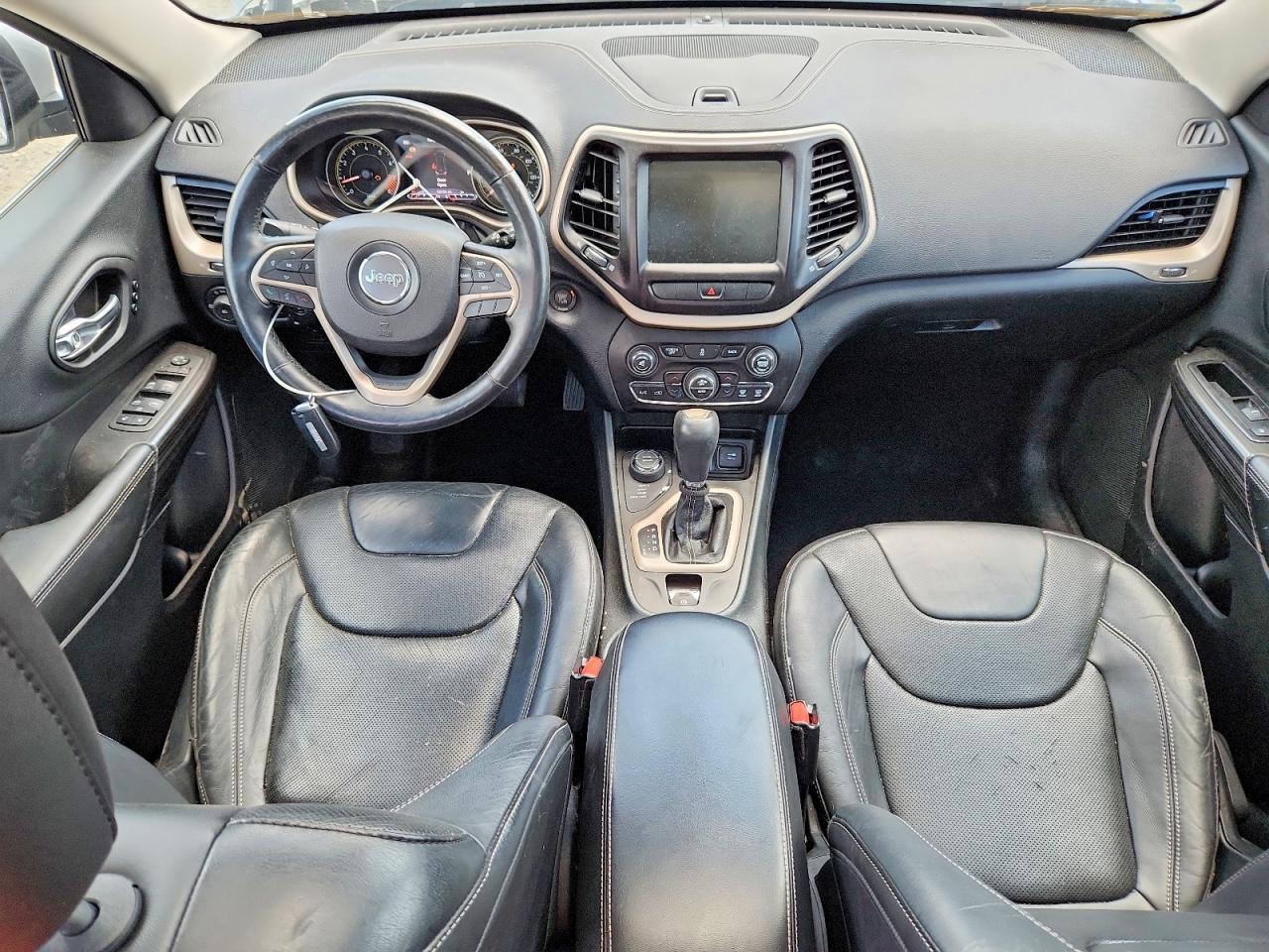 2014 Jeep Cherokee Limited Gray vin: 1C4PJMDSXEW174533